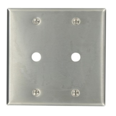 LEVITON Telephone/Cable 2 Gang Wallplate 84062-40